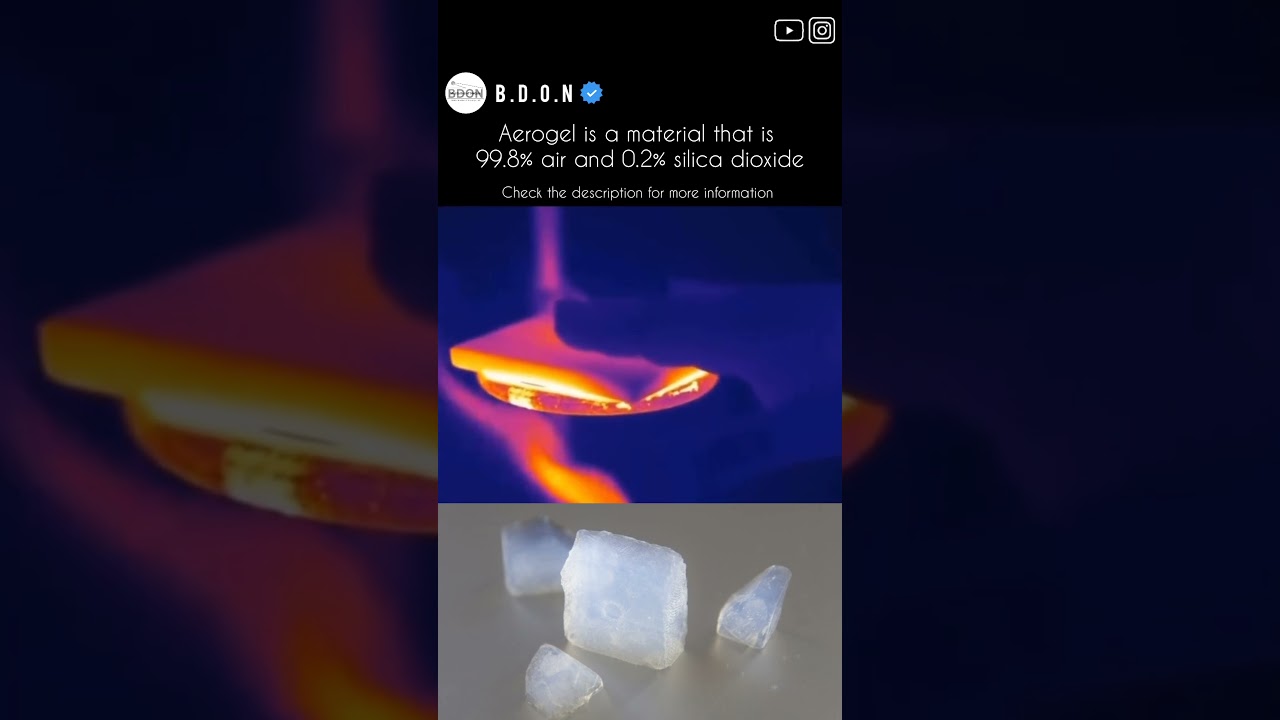 Information | Aerogel | Frozen smoke | 