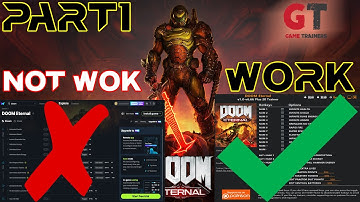 Doom Eternal gameplay part 1 -  FLiNG and WeMod Trainers Testing