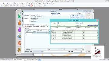 SQL Account - How to Issue Sales Quotation?