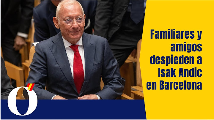 Familiares y amigos de Isak Andic acuden a su funeral en Barcelona