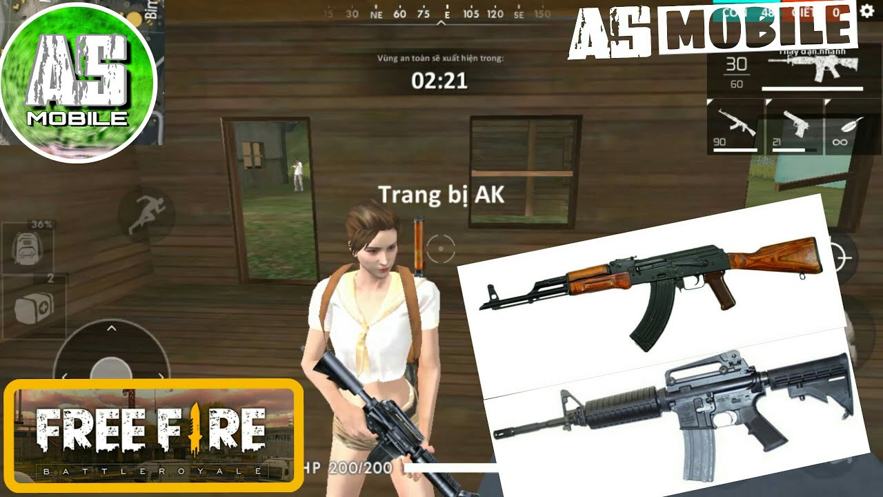 Free Fire Hướng Dẫn Sử Dụng Súng Trường