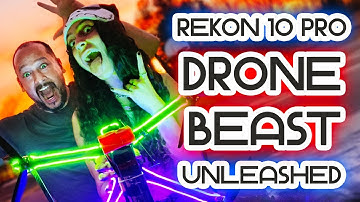 Rekon 10 Pro: Father-Daughter Duo Builds a Massive, Glowing 10-Inch Drone