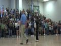 Assistant Principal Breakdances at Pep Rally