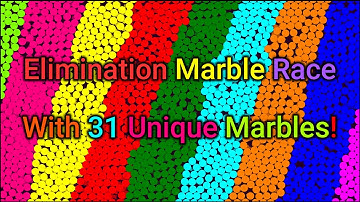 10 Times Eliminations Marble Race - Elimination Marble Race in Algodoo | 19 |