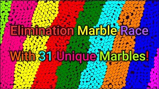 10 Times Eliminations Marble Race - Elimination Marble Race In Algodoo 19 