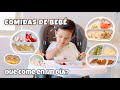 QUE COME MI BEBE EN UN DIA | ideas de comidas para bebes! @jackiehaught