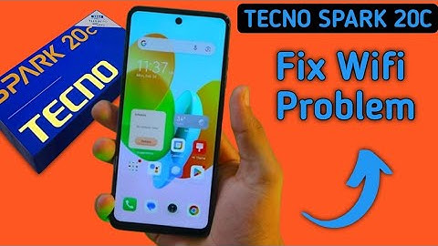 Tecno Spark 20c wifi problem kaise solve kare, how to fix wifi Not working problem in tecno, wifi no