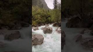 Считается самой красивой рекой - Соча #mountains #travel #slovenia
