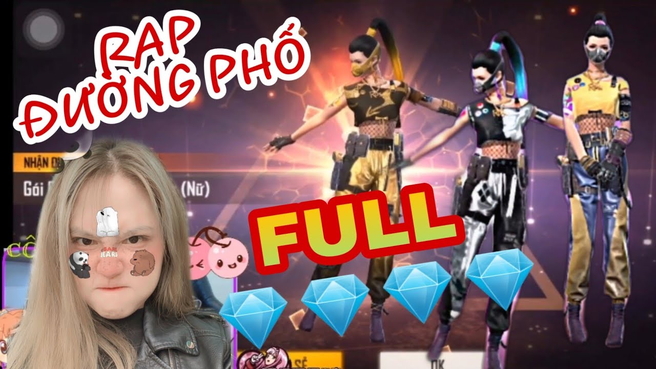 [Free Fire] Cô Ngân Dùng Số Kim Cương Khủng Quay FULL Vòng Quay Đá Chế