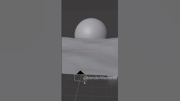 Sunset scene in blender 🌝! #blender #art #viral #3danimation #shorts