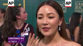 'Crazy Rich Asian' stars bring their fashion A-game