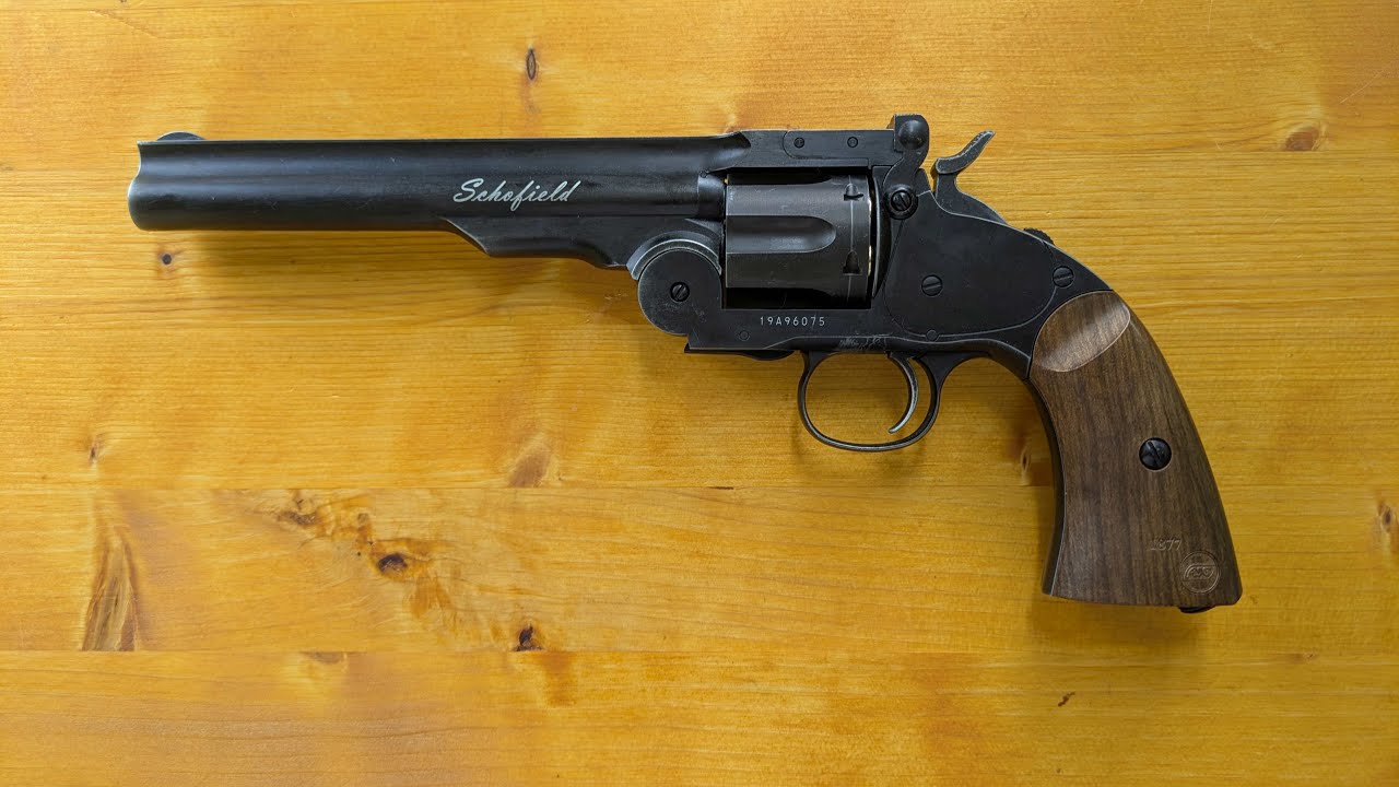 "Schofield" ein Co2 Revolver in 4,5mm