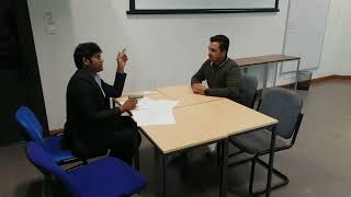 Model Interview. Professional Practice assignment 1