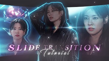 Smooth Slide Transition Tutorial | Alight motion | By ISEESUNN | Preset | 