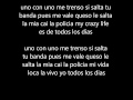 uno x uno - mente en blanco con letra