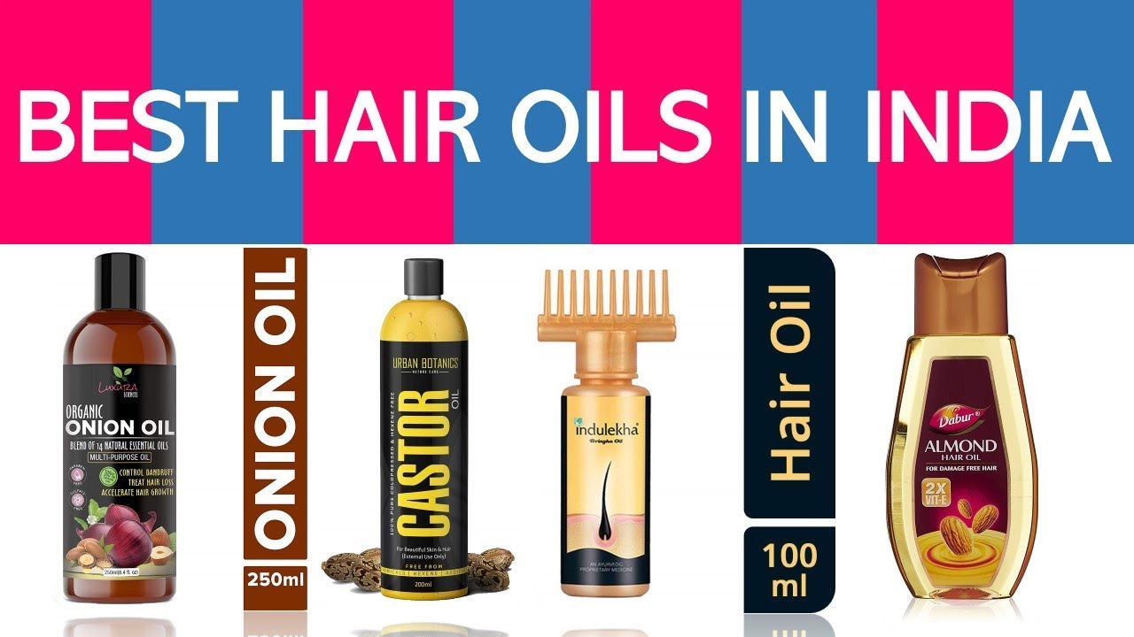 10 Best Hair Oils in India with Price : Hair Oil for Hair Growth - YouTube
