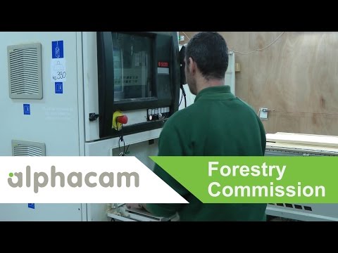 Forestry Commission Scotland use Alphacam for sign manufacture
