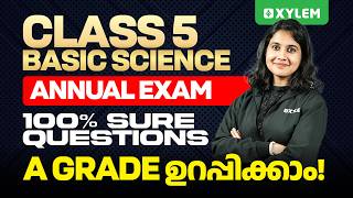 Class 5 Basic Science Annual Exam 2026 | 100% Sure Questions | A Grade Sure | Xylem Class 5