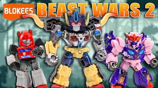 BIG CONVOY & LEO PRIME! Blokees TRANSFORMERS Defender Version 07 model kits REVIEW