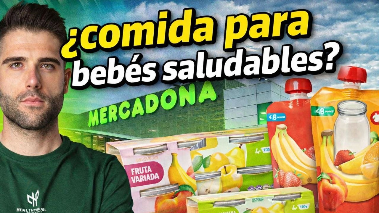 ¿COMIDA PARA BEBÉS SALUDABLE? | Mercadona 🧐