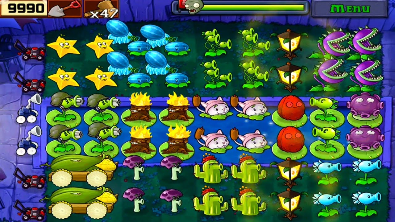 Plants vs Zombies MOD (Menu FM, Vô Hạn Tiền, Tài Nguyên) 3.4.4 APK