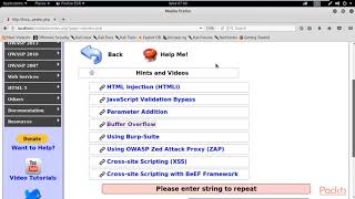 48 Buffer Overflow Attack on a Web Application