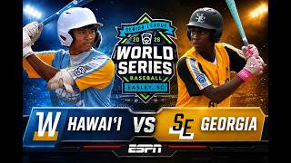 Hawai'i vs Georgia | GAME HIGHLIGHTS | Senior League Baseball World Series 2026 screenshot 2