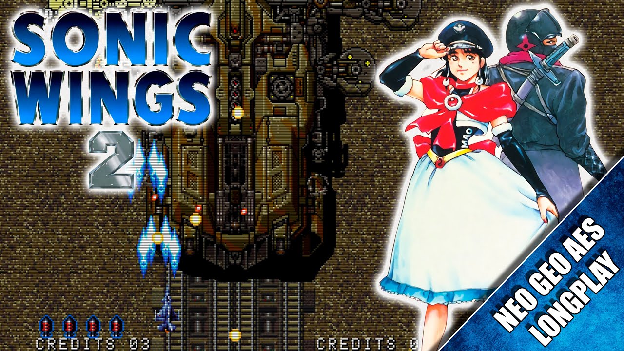 美品】NEOGEO CD ソニックウィングス2