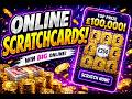 🌟Online Scratchcards From The National Lottery! £11 In Play! 🌟