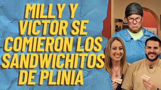 Milly y Víctor se comieron los sandwichitos de mezcla de Plinia | 4 mayo 2026