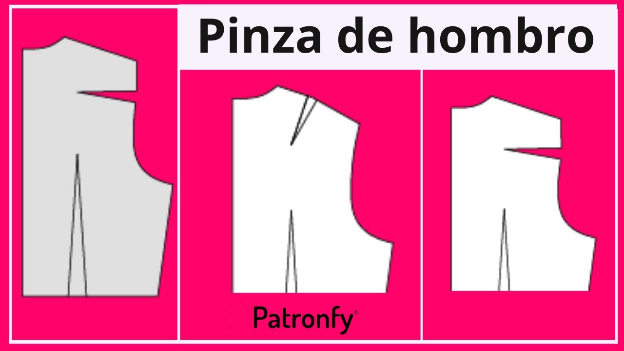 3 Formas de trasladar la pinza de hombro para eliminarla  | Importancia de la pinza de hombro