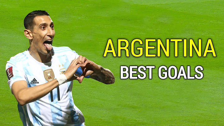 Angel Di Maria Best Goals for Argentina
