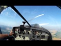 Zlin z-42 aerobatic flight