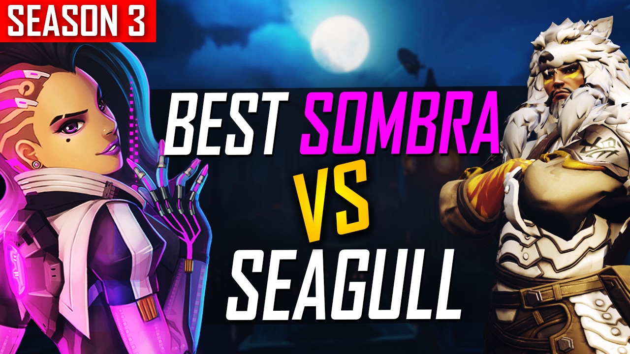Best Sombra Player Against Seagull ft. Codey [S3 TOP 500] - Codey, the BEST Sombra in NA and Kephrii (#1 Widowmaker) play against Seagull, Harbleu and Calvin. Who is going to win? | S3 | PRO Gameplay |