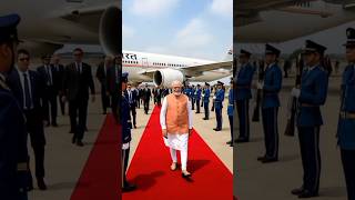 Narendra Modis Foreign Arrival With Full Spg Security