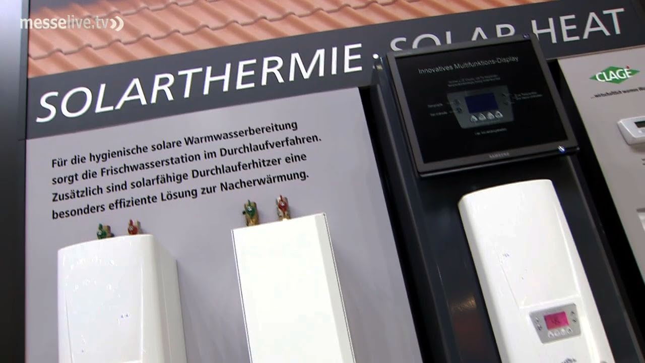Intersolar Europe 2011 Solarthermie Trends Heizen Und Kühlen Mit Der Sonne - 