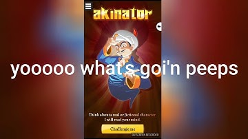 Akinator knows everything!!!!😮😮😮😯😯😐😐(jelly,Michael jackson)