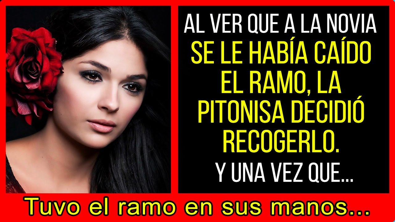 Al ver que a la novia se le había caído el ramo, la pitonisa decidió