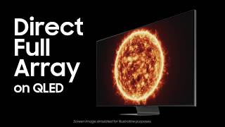 Cast new light on TV. Direct Full Array on Samsung’s QLED Range