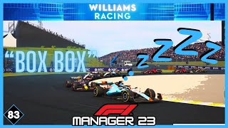 HAVE WE BEEN CAUGHT SLEEPING? | F1 Manager 2023 Career #83