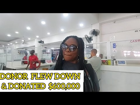 $600,000 DONATED BY MR.CHRIS CAMPBELL & FRIENDS FOR MELISSA RELIEF SUPPLIES 