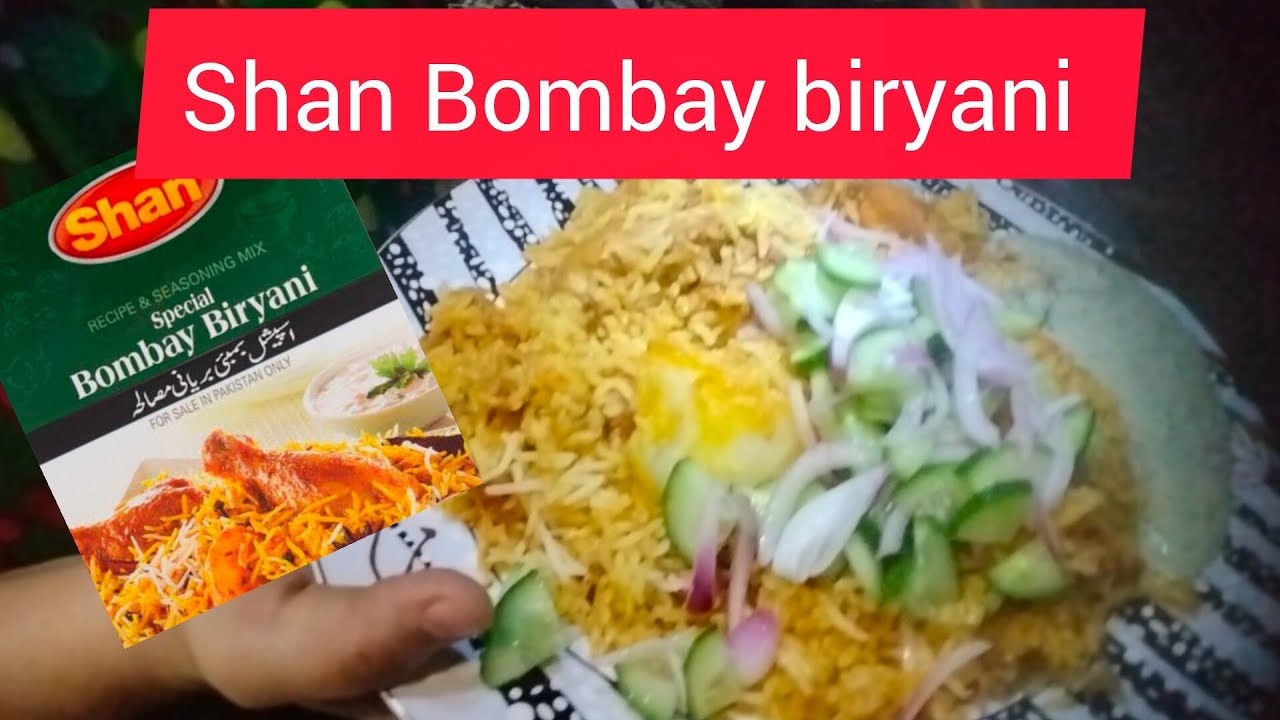 Bombay biryani | Shan Bombay biryani | How to make Bombay biryani | @rafmazcooks 