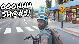 I Rode An E-Bike In [DEADLY] Traffic Just To Get Chinese Food🥡🥢🥟🛵