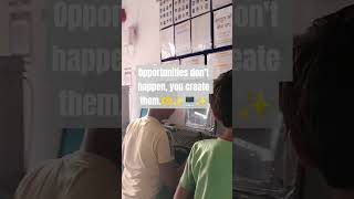 Opportunities Dont Happen, You Create Them