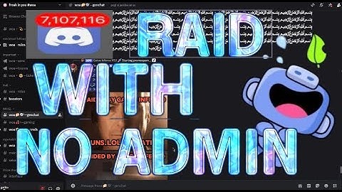How to raid a discord servers with NO admin perms 2025
