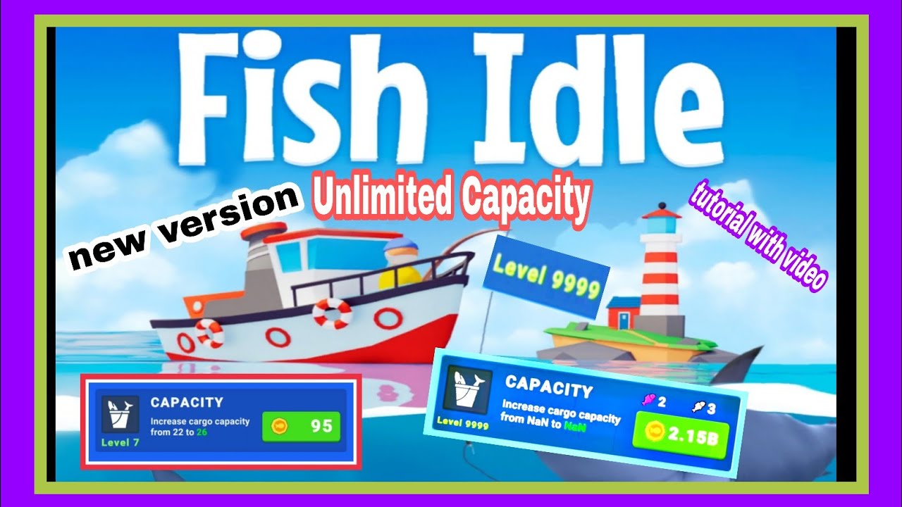 Fish idle: hooked tycoon APK + (Unlimited money) for Android New 2021-22