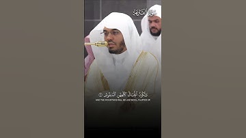 تلاوة بديعة لسورة القارعة | تلاوة فضيلة الشيخ أ.د.#ياسر_الدوسري