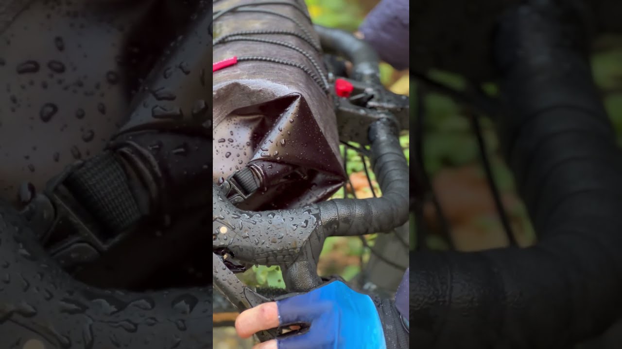 KLICKfix | Bikepack Waterproof · Handlebar Adapter · grau schwarz