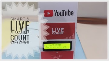Live Subscriber Using ESP8266 Module