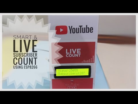 Live Subscriber Using ESP8266 Module